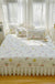 Cotton Lace Embroidery Quilted Bed Cover Series Three-piece Set