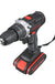 Topshak TS-ED1 Cordless Electric Impact Drill Rechargeable Drill Screwdriver W/ 1 or 2 Li-ion Battery