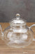 Glass Teapot 600-1000ML Coffee Pot With Stainless Steel Glass Filter Infuser