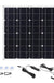 150W 18V Mono Solar Panel USB 12V/5V DC Monocrystalline Flexible Solar Charger For Car RV Boat Battery Charger Waterproof