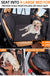 Car Dog Bed Waterproof And Hard-wearing Car Cushions For Pets