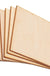 5Pcs 10x10cm Basswood DIY Wood Sheet Unfinished Unpainted Building Model Laser Engraving Blank Sheet Wooden Craft Making