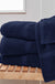 Premium Turkish Cotton Super Soft and Absorbent Towels (4-Piece Bath Towels, Navy Blue)