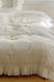 All Cotton Washed Bed Four-piece Ruffled Quilt Cover