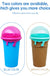 500ml Large Capacity Slushy Cup Summer Squeeze Homemade Juice Water Bottle Quick-Frozen Smoothie Sand Cup Pinch Fast Cooling Magic Ice Cream Slushy Maker Beker Kitchen Gadgets