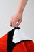 Feblilac Red Lips and White Teeth Tufted Bath Mat