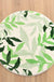 Feblilac Green Leaves Bath Mat Mom‘s Day Gift