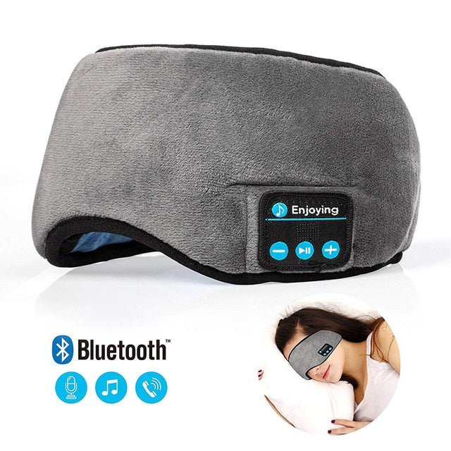 Bluetooth Sleeping Headphones Eye Mask - Okeihouse