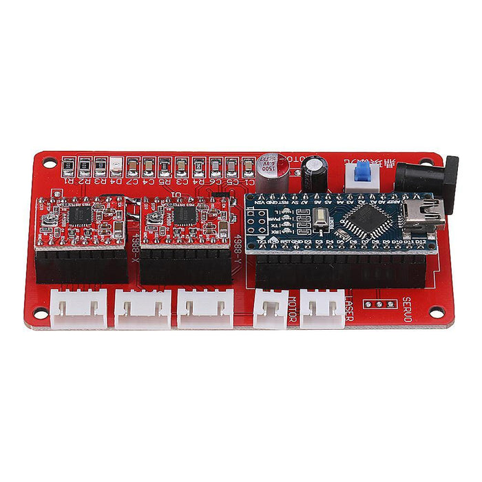 2 Axis GRBL Control Panel Board For DIY Laser Engraving Machine Benbox USB Stepper Driver Board