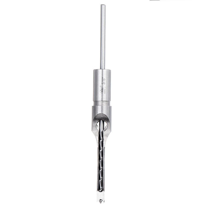 Drillpro 6.35/7.94/9.5/12.7mm Woodworking Square Hole Drill Bit Mortising Chisel 1/4 to 1/2 Inch