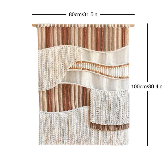 Bohemian Woven Tapestry Nordic Homestay Background Wall Decoration