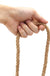 3m/10m/20m/50m Khaki Jute Rope for Decorations Garden Weddings Water Pipe Staircase Handrail Vase