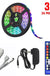 3M/5M/10M RGB 3528 SMD LED Strip Light Non-waterproof Full Kit Lamp + 44 Key IR Remote Controller +US Power Adapter