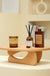 Customized Wooden Table Shelf Perfume Cup Skin Care Products Wooden Storage Rack Home Solid Wood Display Stand