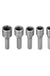 Drillpro 14pcs 1/4 Inch Hex Shank Power Nut Driver Drill Bit Set SAE Metric Socket Wrench Screw Screwdriver