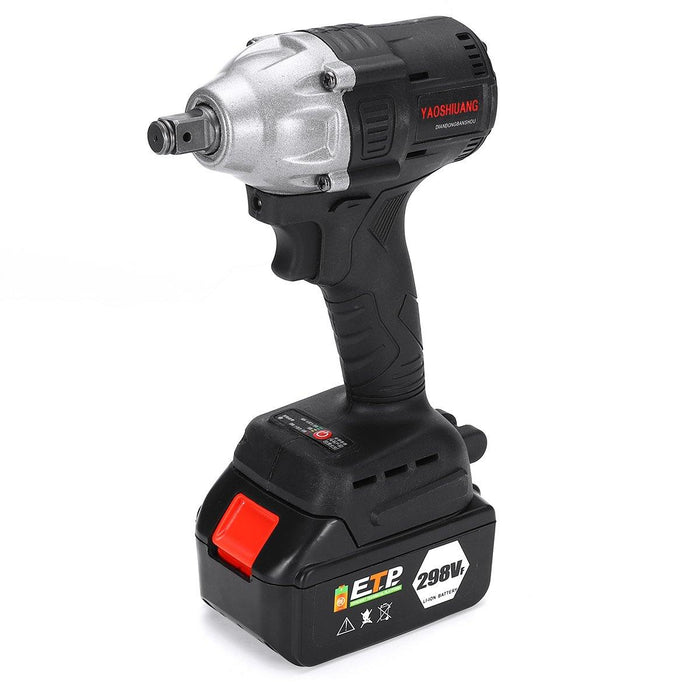 298VF 630NM Brushless Cordless Electric Impact Wrench Power 22800mAh Large Capacity Battery Built-in LED Light