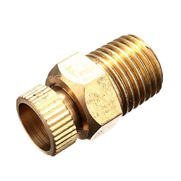 PT 1/2 3/8 1/4 Inch Brass Drain Valve Air Compressor Male Threaded Water Drain Valve