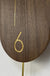 Creative Art Walnut Wooden Noiseless Hanging Clock