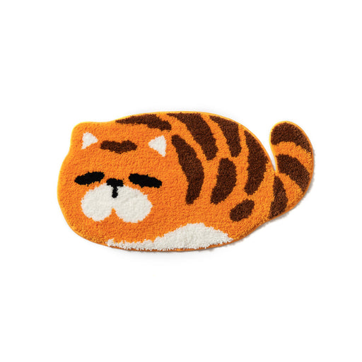 Cute Cartoon Cat Mat for Bathroom, Soft Kitty Rug for Home, 45x70 cm or 17"x27"