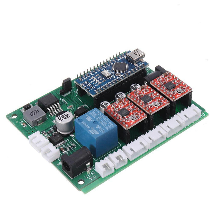 Original 3018 CNC Router 3 Axis Control Board GRBL USB Stepper Motor Driver  DIY Laser Engraver Milling Engraving Machine Controller