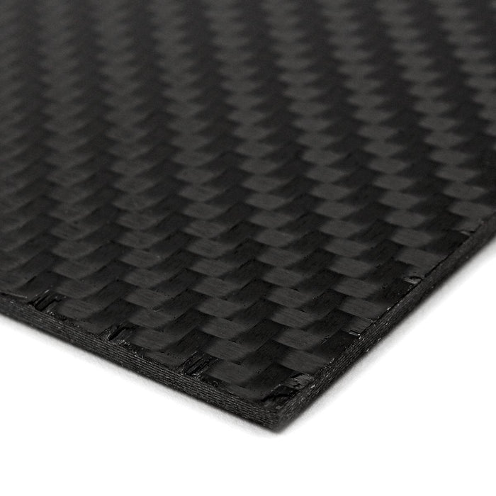 400x500mm Black Carbon Fiber Plate Sheet Panel 3K Twill Weave Matte Vehicle DIY Carbon Fiber Board