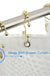 Gold Shower Curtain Hooks Rings, Stainless Steel Shower Curtain Rings, 12Pcs Double Glide Shower Hooks for Bathroom Shower Curtain Rods Dual Rust-Resistant Shower Rings