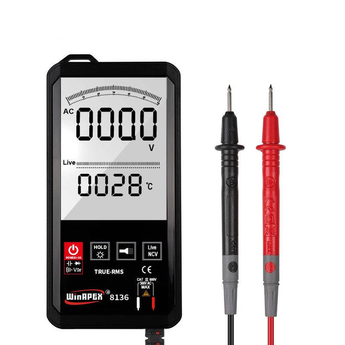 Digital Multimeter Touch Screen DC/AC Professional Analog Tester True RMS Multimetro