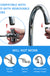 Connected Faucet Eyewash Basin Faucets Wall Mounted Eye Wash Station Emergency Sink Attachment Mount Flush Shower Double Mouth