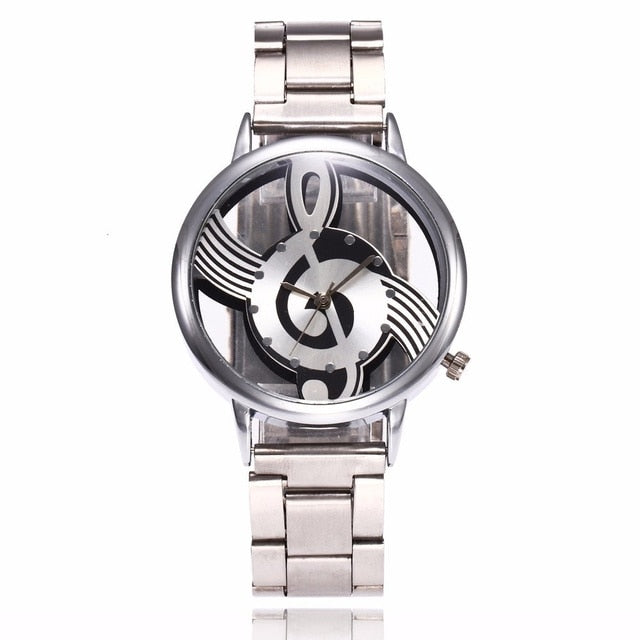 Women's Hollow Music Note Fashion Watch - Okeihouse