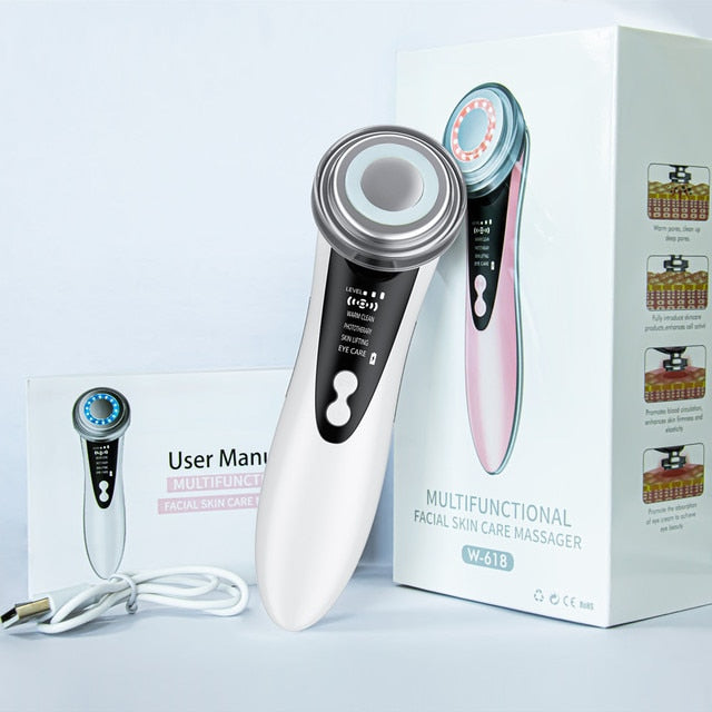 7 in 1 Face Lift Device Facial Massager - Okeihouse