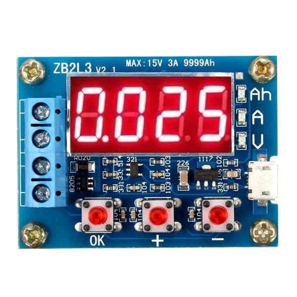 1.2v - 12v Battery Capacity Meter Tester For 18650 li-ion/lead-acid Battery