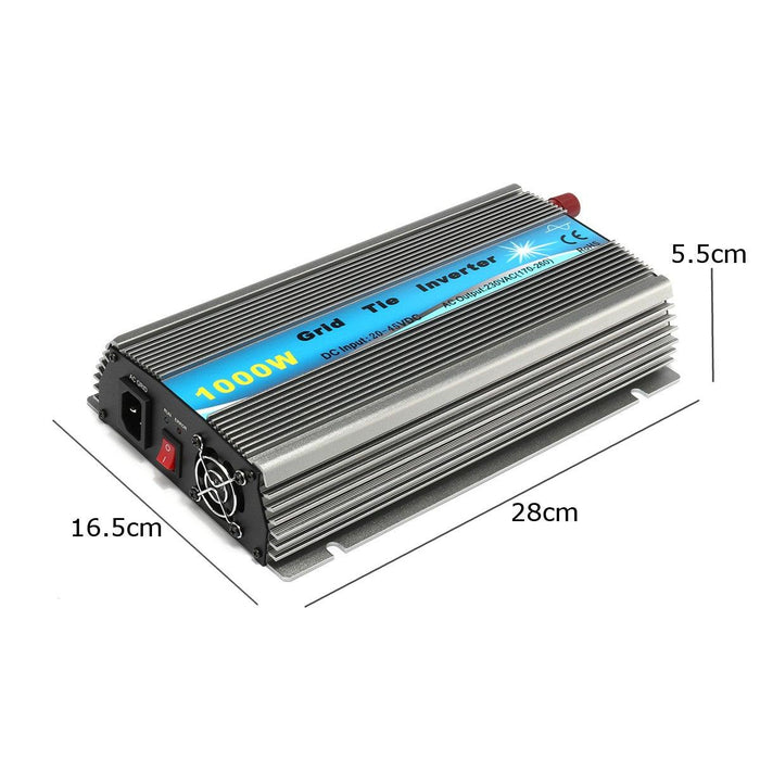 1000W Grid Tie Inverter 230V 115V MPPT Pure Sine Wave Photovoltaic Inverter 50Hz/60Hz