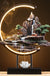 Chinese Style High Mountain Flowing Water Backflow Incense Burner Lamp Ring Home Decoration