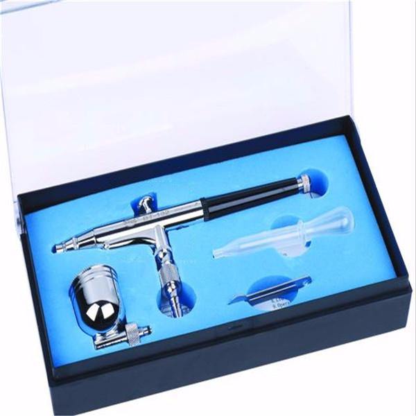 0.3mm 7cc T132 Air Brush Spray Dual Action Gravity Airbrush Spray Gun Paint Tattoo Kit