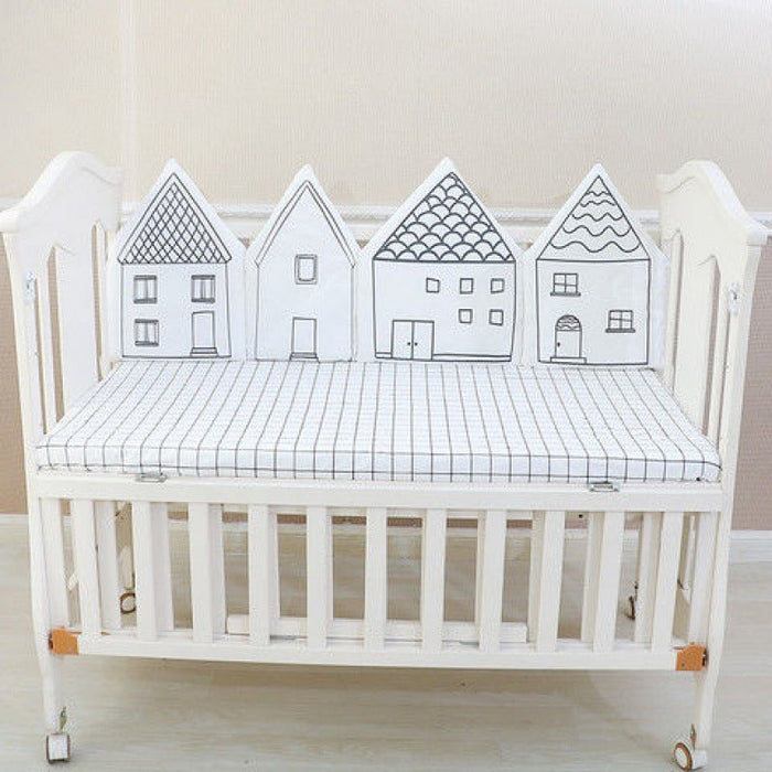 Crib Four-piece Set Bed Fence