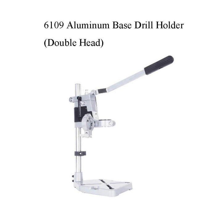 Electric Drill Bracket 400mm Single/Double Head Drilling Holder Grinder Rack Stand Clamp Bench Press Stand And Aluminum Flat Nose Pliers