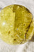 Citrine Ball Decoration Rough Stone Polished Home Office