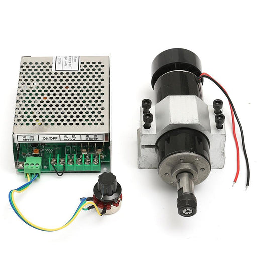 110-220V 500W Spindle Motor with Speed Governor and 52mm Clamp for CNC Machine