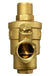 Adjustable DN15 Bspp Brass Water Pressure Reducing Valve with Gauge Flow