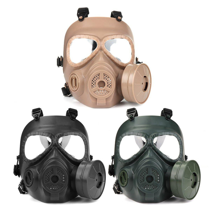 M04 Airsoft Paintball Dummy Gas Mask Fan for Cosplay Protection Gear Wargame