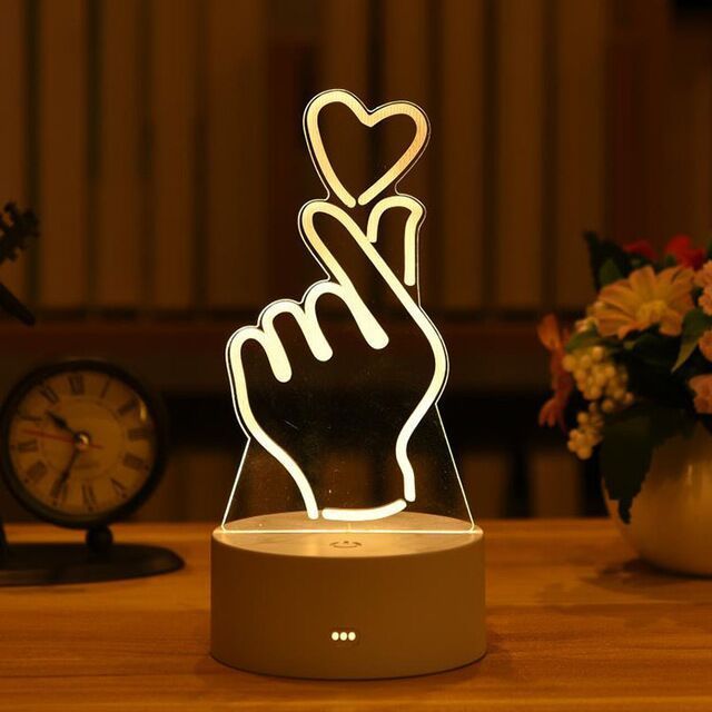 Acrylic Led Night Light - Okeihouse