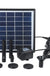 2W Solar Fountain Submersible Solar Water Pump Garden Fountain Submersible Pump with Suckers