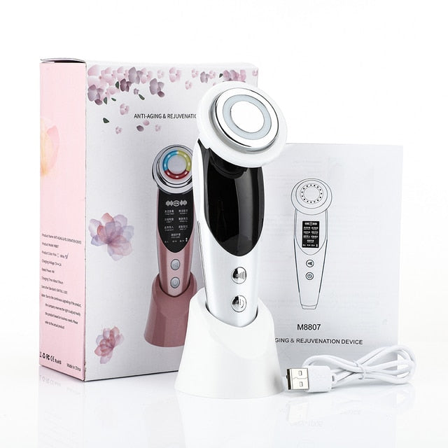 7 in 1 Face Lift Device Facial Massager - Okeihouse