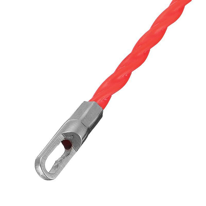 30M 4.5mm Snake Cable Push Puller Fish Tape Reel Conduit Ducting Rodder Pulling Puller (4.5mm)