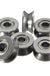 10pcs 624VV V Groove Sealed Ball Bearings V Groove 4x13x6mm 1.5mm Deep Ball Bearings