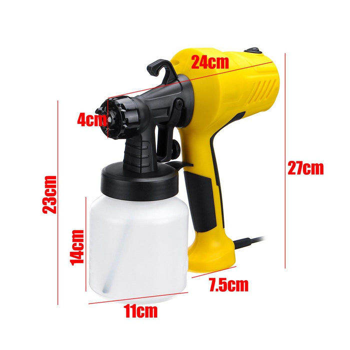 Electric Spray Paint Sprayer Compressor for Car Wood Wall with Flow Control