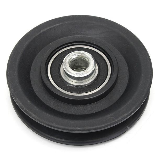 90mm Nylon Bearing Pulley Wheel 3.5" Cable Gym Fitness Equipment Part