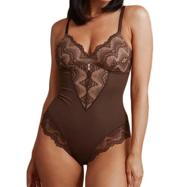 Women's Lace Sexy Body Shaper - Okeihouse