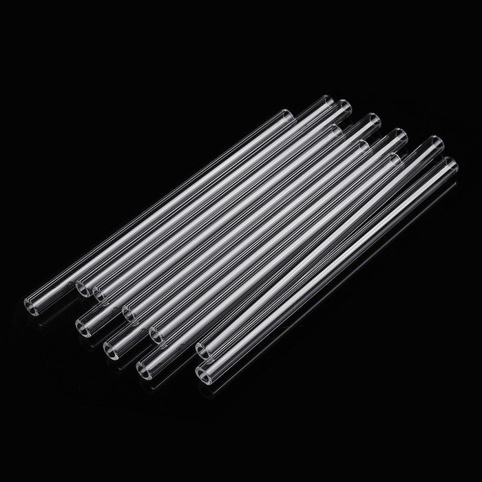 10Pcs Thick Wall Borosilicate Glass Blowing Tube 150mm x 7mm x 1.5mm