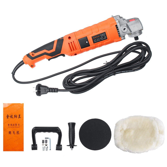 220V 1580W Electric Polishing Machine 7 Variable Speed Car Polisher Buffer Waxer 500-3300r/min